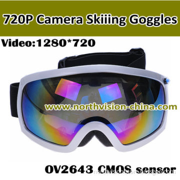 720p Anti--Fog Snow Ski Goggles Camera